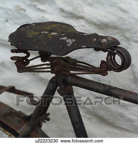 Stock Image - bicycle seat. Fotosearch