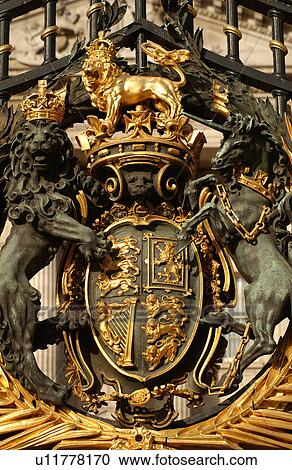 Stock Image - Buckingham Palace - London England. Fotosearch