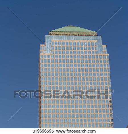 Stock Photography - Building in Battery Park City, New York City. Fotosearch