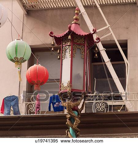 Chinese lanterns in Chinatown San Francisco View Large Photo Image Stock Photography - Chinese lanterns in Chinatown San Francisco. Fotosearch