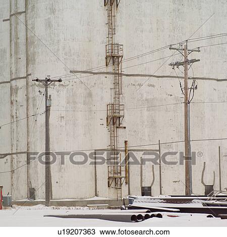 Churchill Northern Manitoba Grain Elevator View Large Photo Image Stock Image - Churchill Northern Manitoba Grain Elevator. Fotosearch