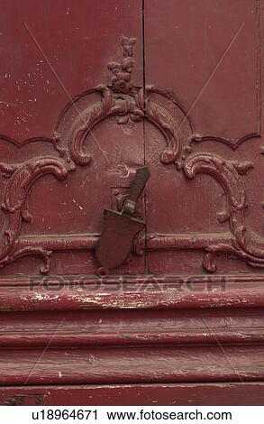 Close-up of carving on a door in Paris, France View Large Photo Image Stock Image - Close-up of carving on a door in Paris, France. Fotosearch