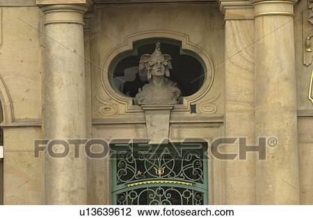 Edifice of an ancient historic building in Prague View Large Photo Image Stock Image - Edifice of an ancient historic building in Prague. Fotosearch