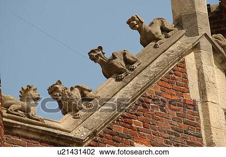 Stock Image - Hampton Court Palace, London England. Fotosearch