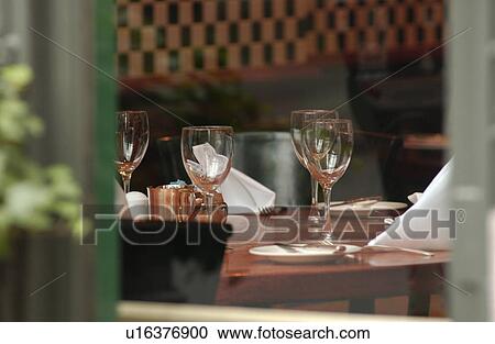 Interior Table Setting View Large Photo Image Stock Image - Interior Table Setting. Fotosearch