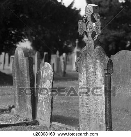 Ireland - Celtic Cemetery View Large Photo Image Stock Photo - Ireland - Celtic Cemetery. Fotosearch