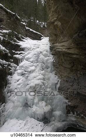 Johnson Canyon - Banff, Alberta, Canada View Large Photo Image Picture - Johnson Canyon - Banff, Alberta, Canada. Fotosearch