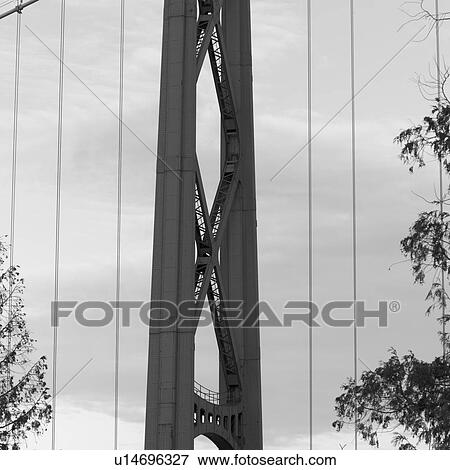 Lions Gate Bridge - Vancouver, British Columbia, Canada View Large Photo Image Stock Photo - Lions Gate Bridge - Vancouver, British Columbia, Canada. Fotosearch