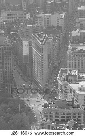 Manhattan Aerial Views, New York City View Large Photo Image Stock Photography - Manhattan Aerial Views, New York City. Fotosearch