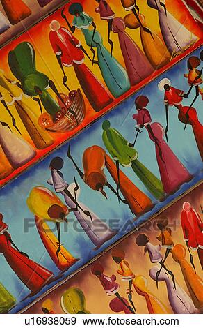 Painting representing Cuban culture, Havana, Cuba View Large Photo Image Stock Photo - Painting representing Cuban culture, Havana, Cuba. Fotosearch