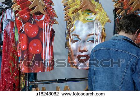 Stock Image - Portobello Market - London, England. Fotosearch