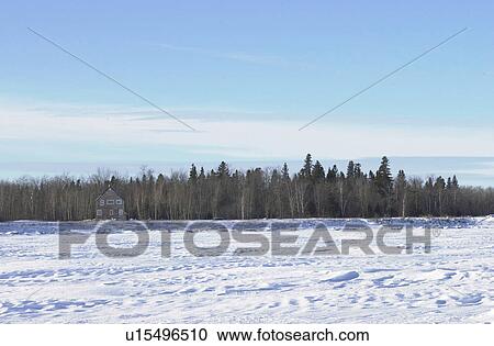 Stock Image - Rural area around Gimli. Fotosearch