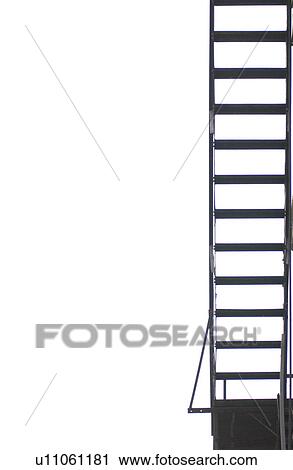 Stairs of a buildings fire escape in Montreal, Canada View Large Photo Image Stock Image - Stairs of a buildings fire escape in Montreal, Canada. Fotosearch
