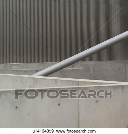 Stock Photo - Wall of a building in Millennium Park. Fotosearch