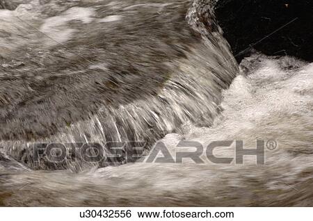 Water rushing over rocks View Large Photo Image Stock Photograph - Water rushing over rocks. Fotosearch