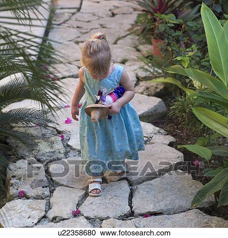 Young Girl on Path View Large Photo Image Stock Image - Young Girl on Path. Fotosearch