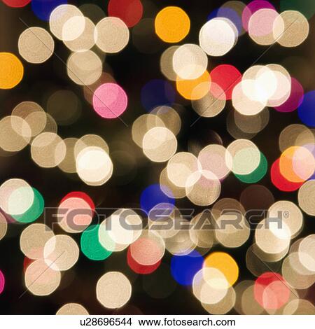 Picture - Abstract blurred multicolored lights. Fotosearch