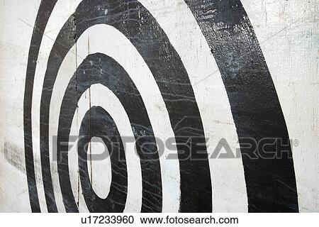 Black and white bullseye target View Large Photo Image Stock Image - Black and white bullseye target. Fotosearch