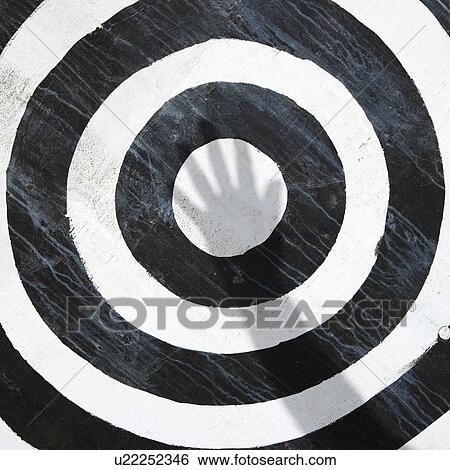 Black and white bullseye target View Large Photo Image Stock Photograph - Black and white bullseye target. Fotosearch
