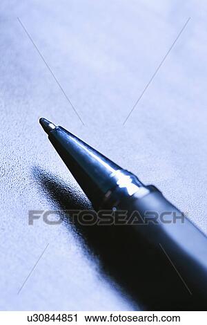 Blue tone close-up of pen tip View Large Photo Image Stock Image - Blue tone close-up of pen tip. Fotosearch