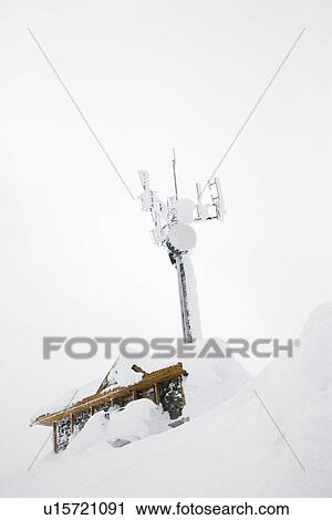 Cabin and antenna covered in snow View Large Photo Image Stock Image - Cabin and antenna covered in snow. Fotosearch