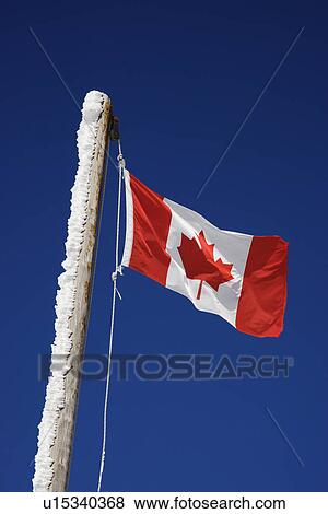 Stock Photo - Canadian flag. Fotosearch