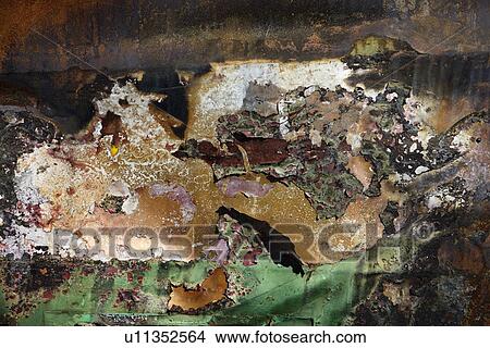 Close-up detail of old abandoned and rusted car View Large Photo Image Picture - Close-up detail of old abandoned and rusted car. Fotosearch
