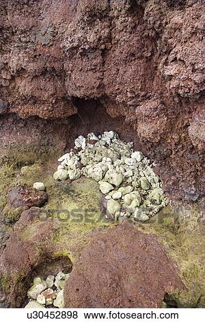 Stock Photo - Close-up of rocky cliff wall in Maui, Hawaii,. Fotosearch