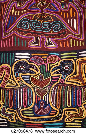 Colorful textile design of birds and flowers View Large Photo Image Stock Photo - Colorful textile design of birds and flowers. Fotosearch