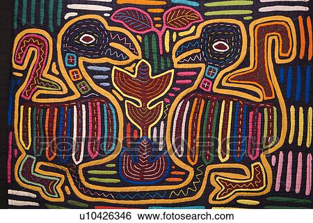 Colorful textile design of birds and flowers View Large Photo Image Stock Photograph - Colorful textile design of birds and flowers. Fotosearch