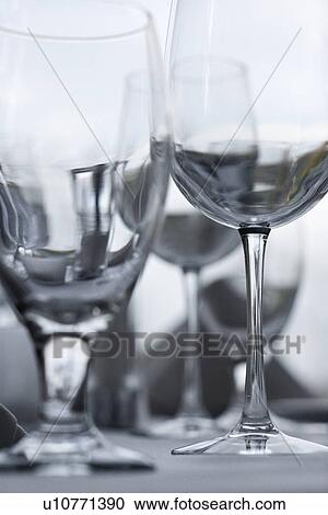 Empty glasses View Large Photo Image Stock Image - Empty glasses. Fotosearch