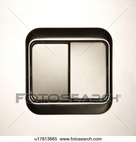 Light switch on wall View Large Photo Image Stock Photography - Light switch on wall. Fotosearch