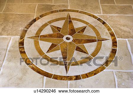 Marble floor with star shape in affluent home. View Large Photo Image Stock Photograph - Marble floor with star shape in affluent home.. Fotosearch