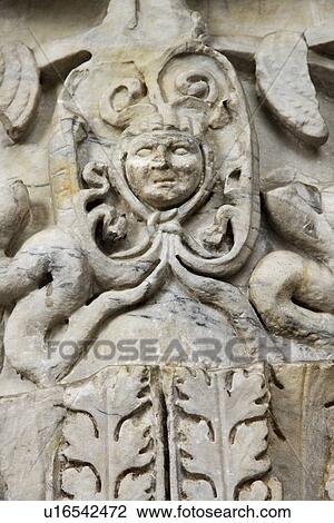 Stock Image - Sculpture in Rome, Italy. Fotosearch
