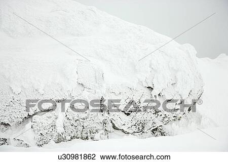 Stock Image - Snow covered scene. Fotosearch