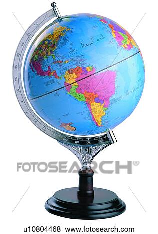 Stock Photo - geography, earth, globe, tellurion. Fotosearch