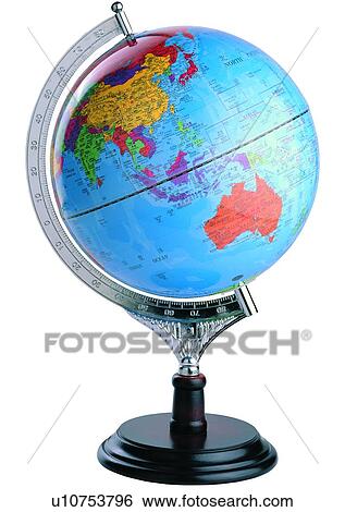 Stock Photograph - globe, geography, tellurion, earth. Fotosearch