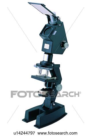 Stock Photo - laboratory, experiment, microscope. Fotosearch