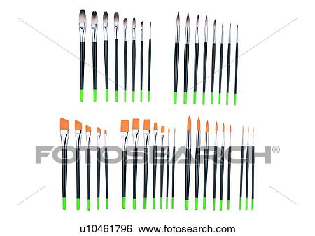 Stock Photograph - pencil, art form, painting brush, advertisement, artistic, write, art. Fotosearch