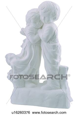 Stock Photograph - sculpture, innocent, child, work, art, carve, pure. Fotosearch