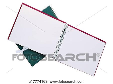 Stock Image - stationery, book, record, jotter, notebook, pamphlet, booklet. Fotosearch
