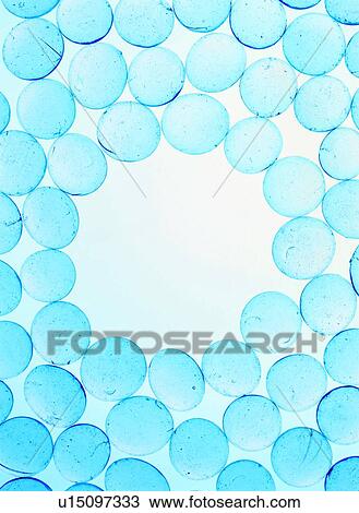 Stock Image - frame, blue, crystal, rim. Fotosearch