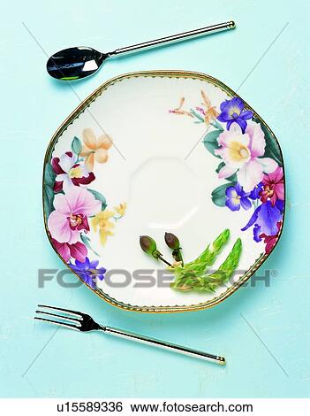 frame, dishplate, flower, rim, fork View Large Photo Image Stock Photograph - frame, dishplate, flower, rim, fork. Fotosearch
