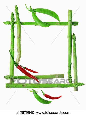 frame, green, rim, bean, asparagus View Large Photo Image Stock Image - frame, green, rim, bean, asparagus. Fotosearch