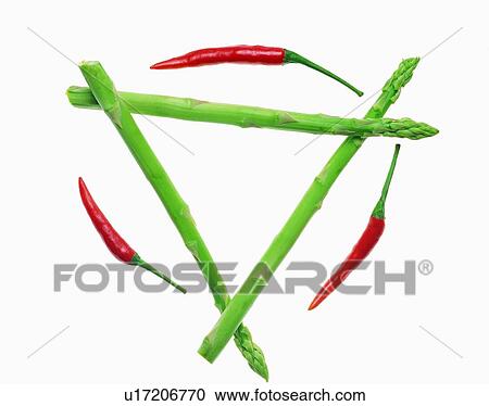 Stock Image - frame, rim, triangle, green, red. Fotosearch