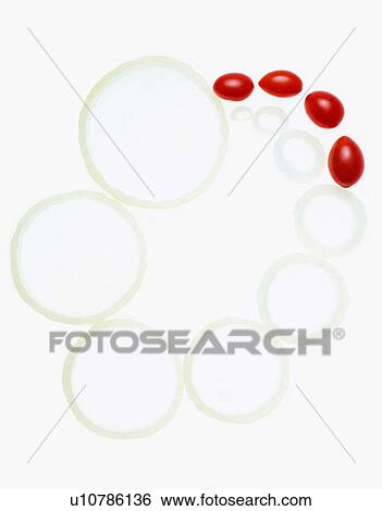 Stock Photograph - frame, rim, vegetable, red, tomato. Fotosearch