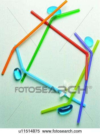Stock Photography - glass, draw, crystal, flower, rim, colorful. Fotosearch