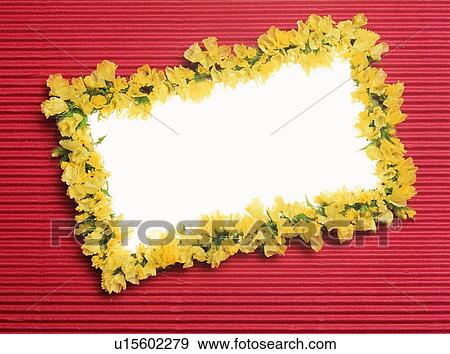 Stock Photo - red, rim, frame, orange, petal, yellow. Fotosearch