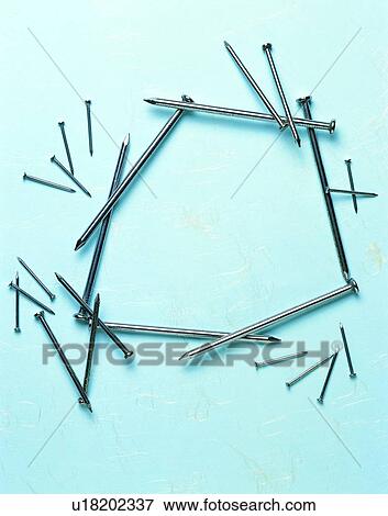 rim, nail, iron, frame, blue View Large Photo Image Stock Photo - rim, nail, iron, frame, blue. Fotosearch