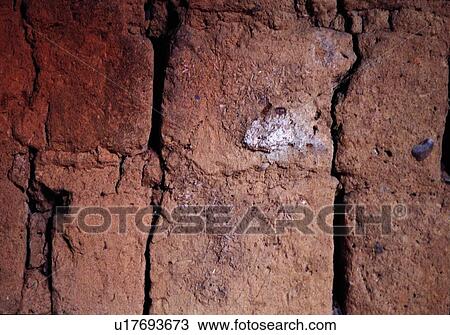Stock Image - brick, stone, wall, brick wall, red. Fotosearch